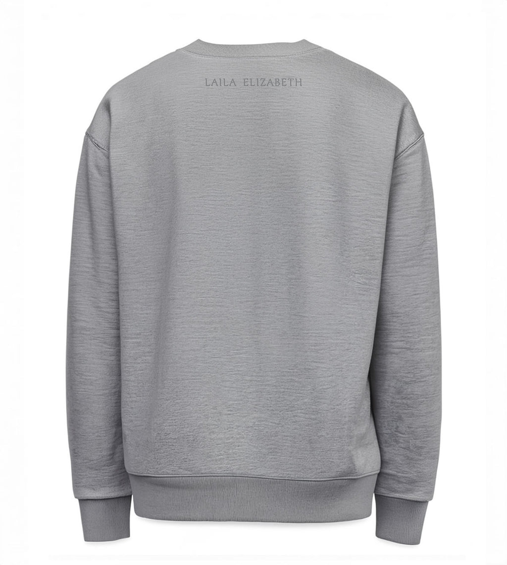 Olette Relax Crewneck Sweatshirt • Cool Gray