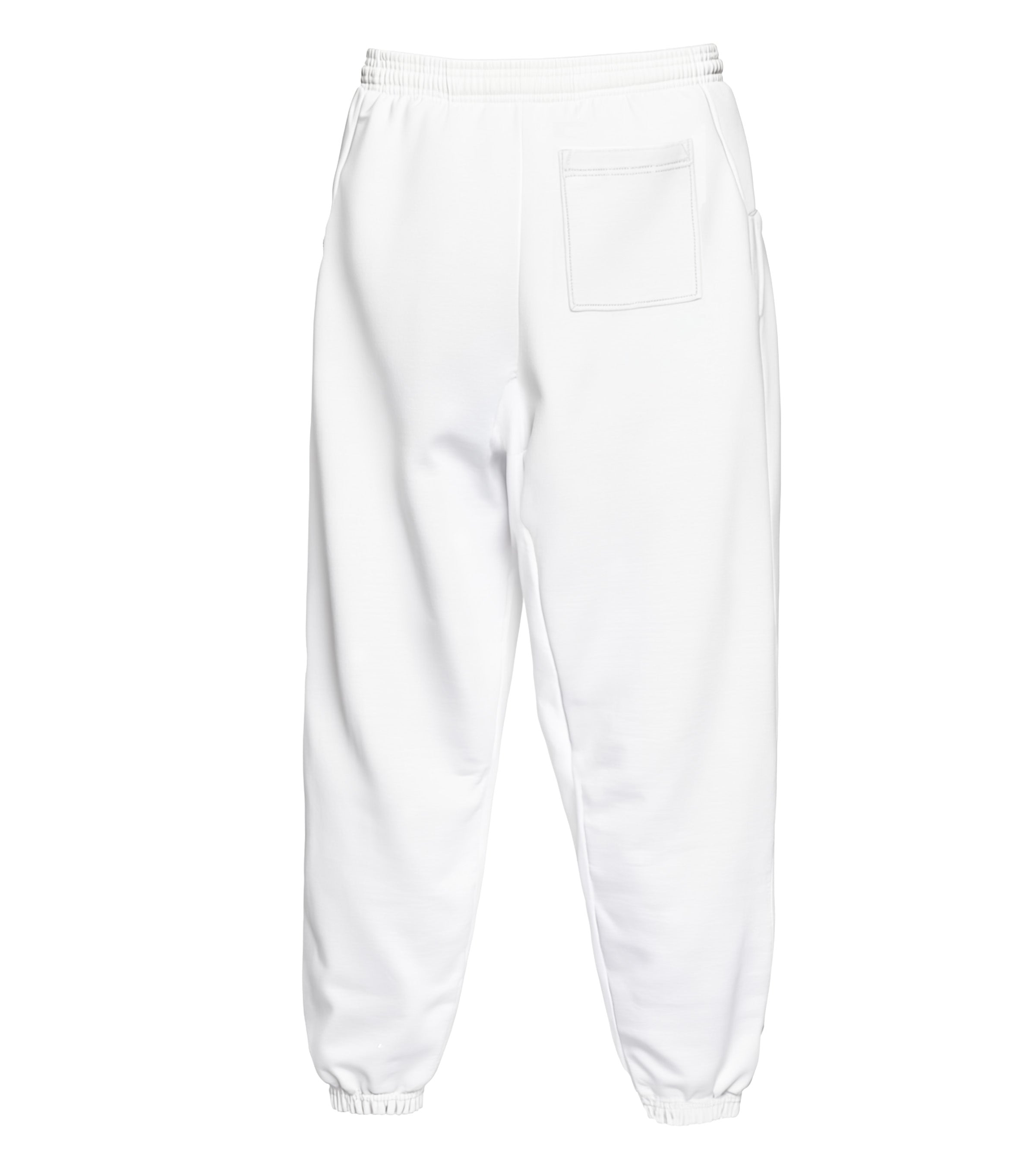 Elizabeth Fleece Sweatpant • White