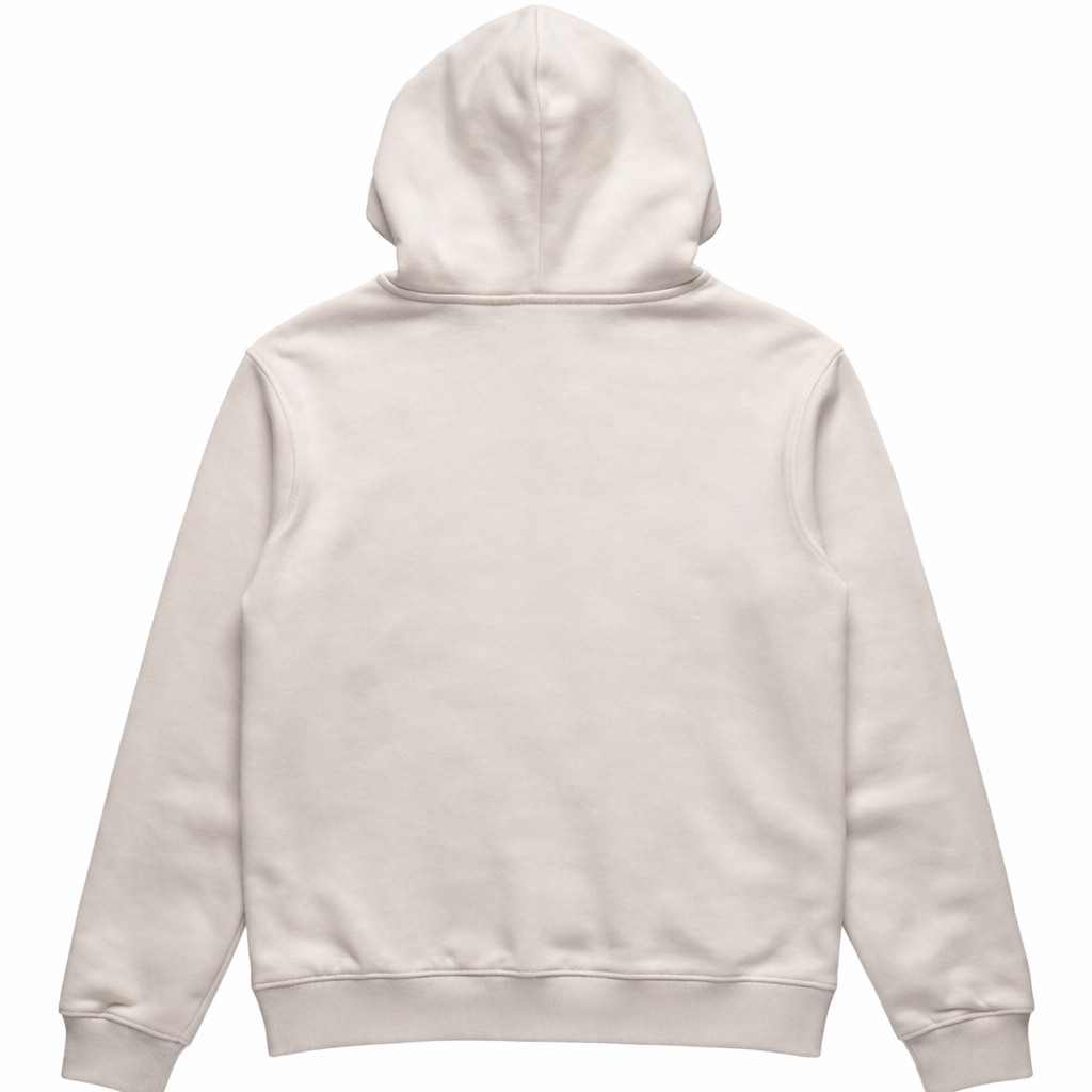 Gia Zip Hoodie • Cream