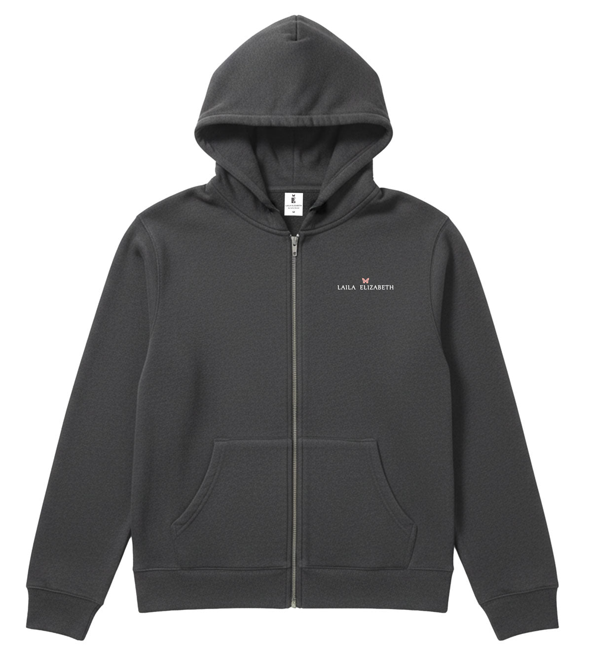 Gia Zip Hoodie • Dolphin Gray