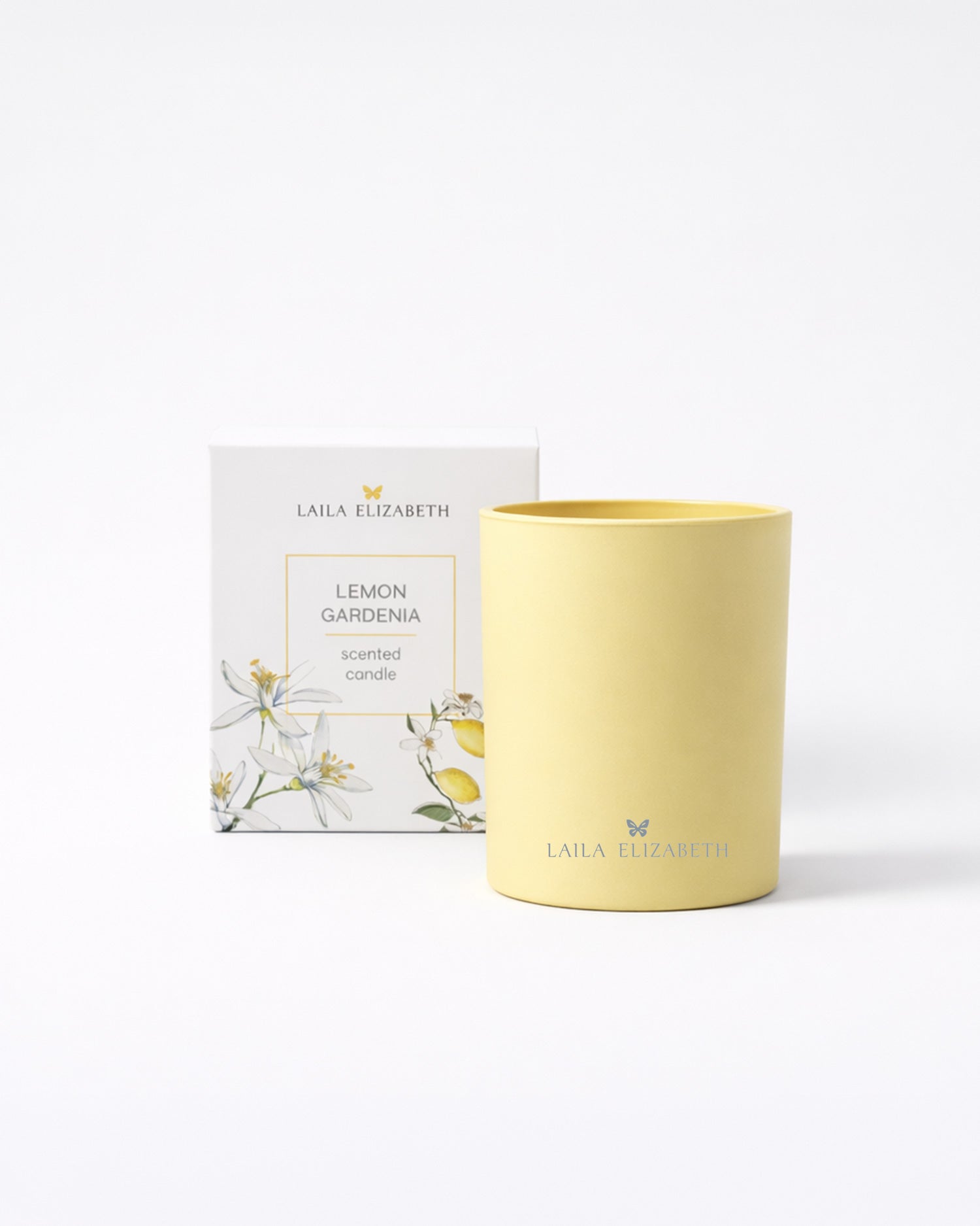 Classic 8oz Candle • Lemon Gardenia