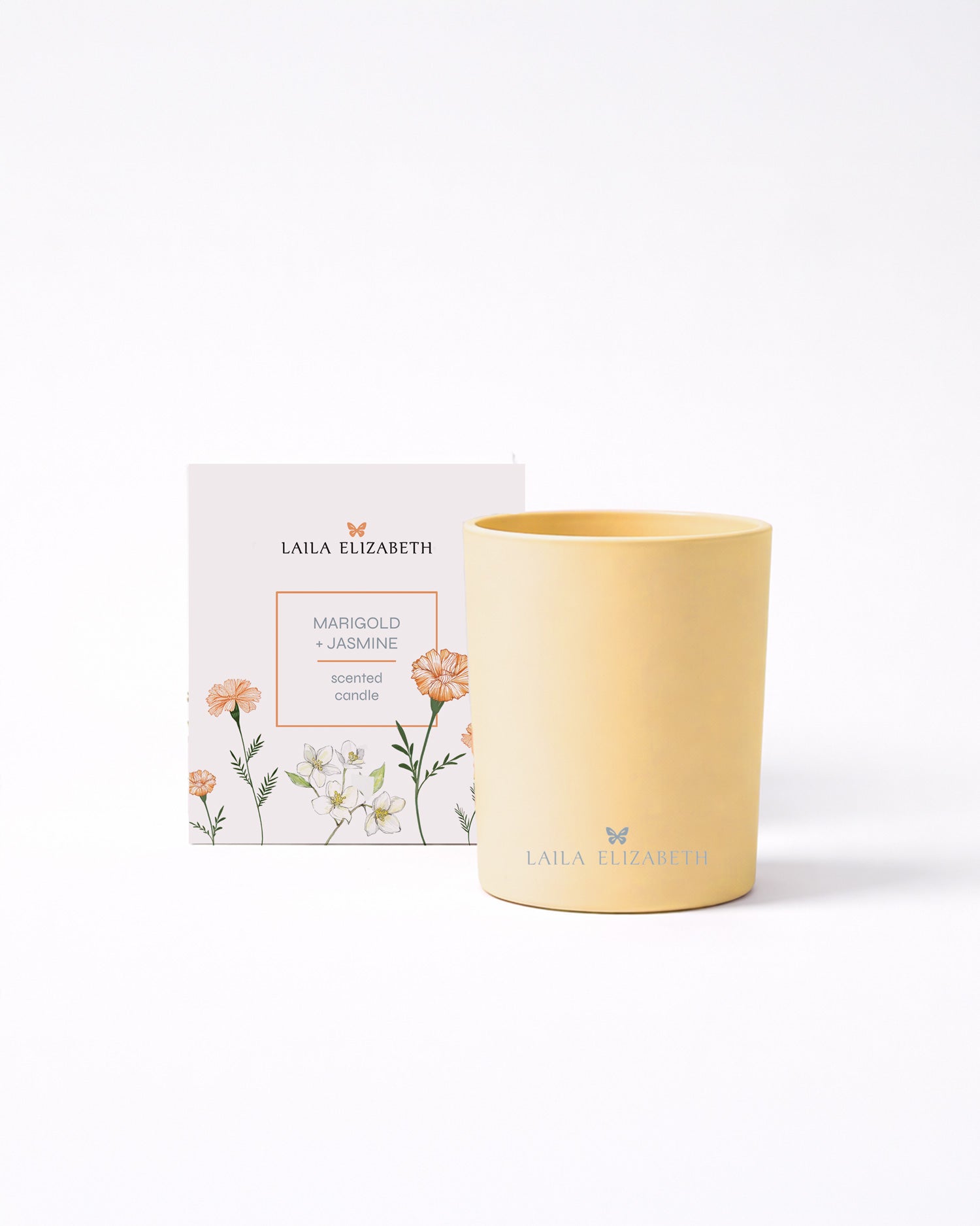 Classic 8oz Candle • Marigold + Jasmine