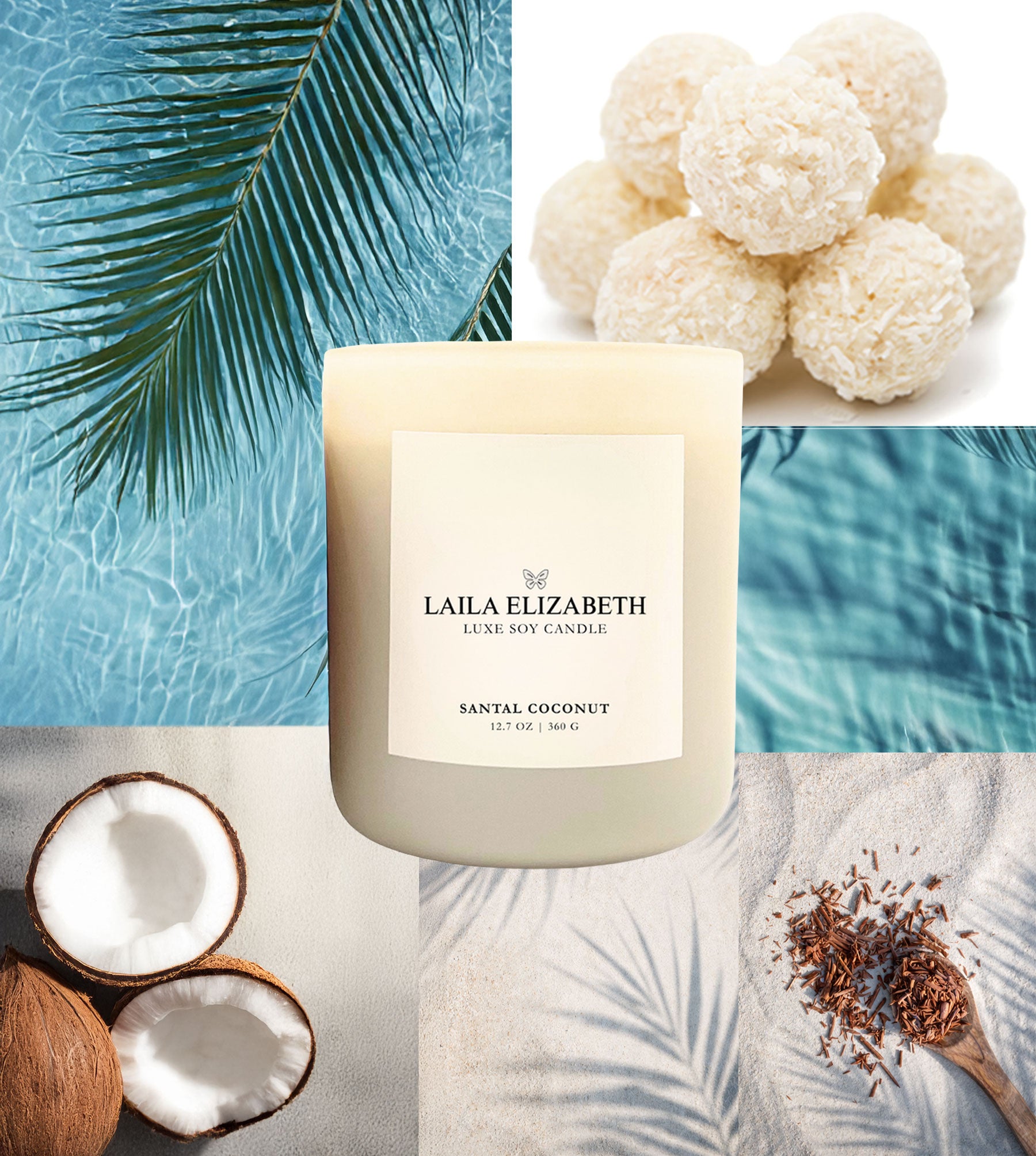 Classic 12 oz Candle • Santal Coconut